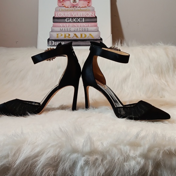 Badgley Mischka Mariel Ankle-Strap Pumps Sz 10 - Picture 9 of 9